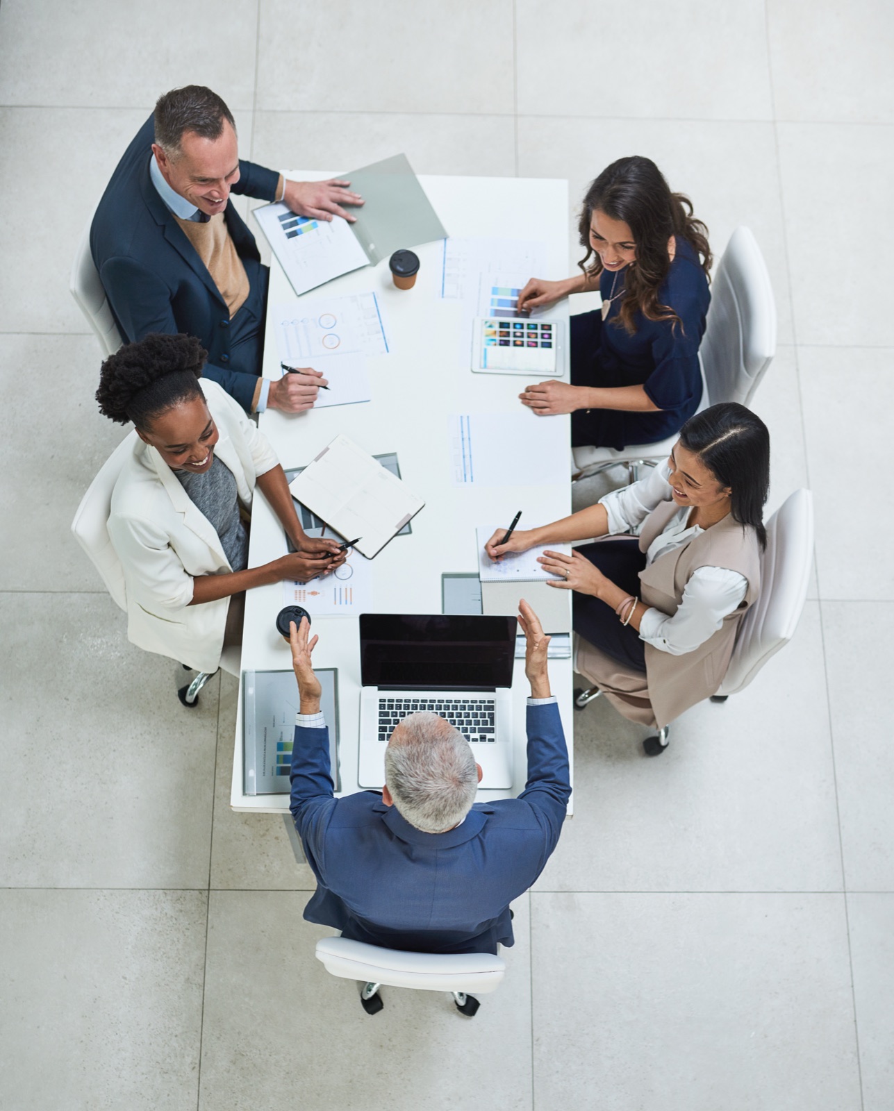 A diverse group of marketing leaders making progress together